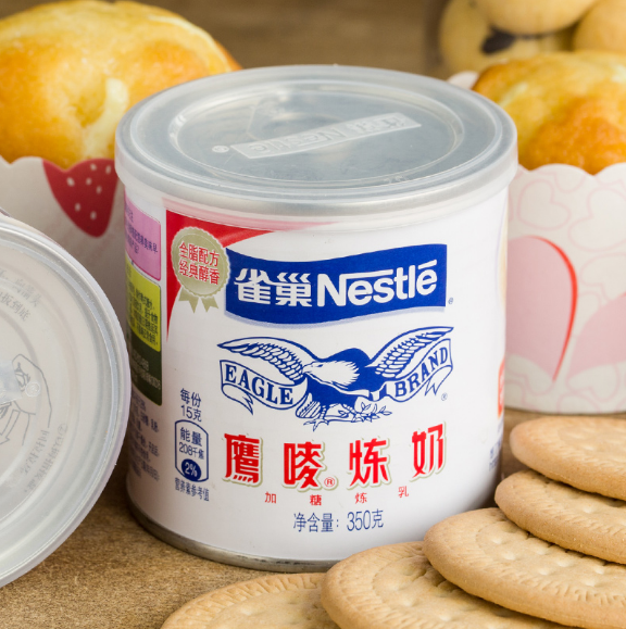 雀巢炼乳 鹰唛炼奶 甜点蛋挞烘焙原料 咖啡奶茶材料 原装350克罐