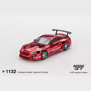 预售MINIGT 1:64丰田Supra (A80) GT-300合金汽车模型摆件#1132