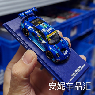 【安妮现货】 AR 1/64 保时捷911 GT3 tempo 德宝 合金汽车模型