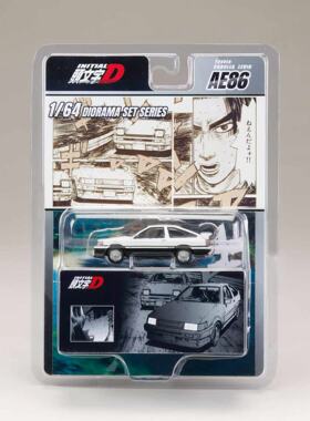 HJDMD008B 丰田 Corolla Levin AE86 头文字D 秋山渉 VS 藤原拓海