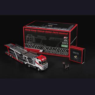 香港展 佛山展 GCD 1/64韦川拖车 双车 海拉克斯 塔科马 汽车模型
