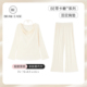 长袖 夏季 女士 夏2026新款 莫代尔睡衣女秋春带胸垫可外穿家居服套装