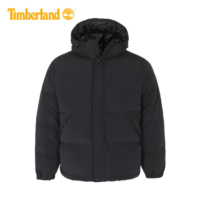 【现货】Timberland/添柏岚男户外休闲外套防风保暖连帽棉衣A44YZ