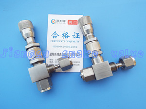 角式快拧PU管微量调节阀 软管微量调节阀 螺纹固定软管微量调节阀