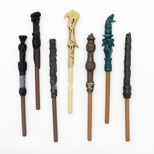 魔法棒书写圆珠笔周边可替换便携式道具伏地魔法师魔杖插套圆珠笔