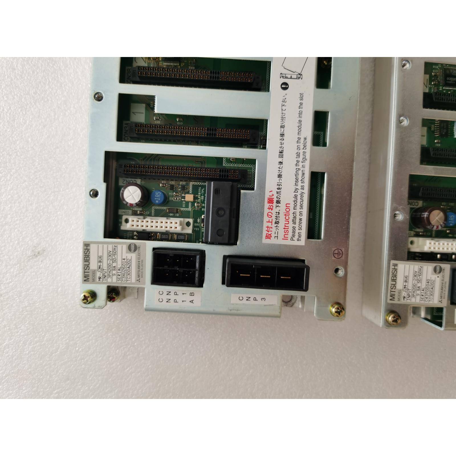 原装正品三菱伺服底板 MR-J2M-BU6 设备拆机 9成新 现货功能包好