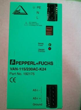 正品原装全新正品P+F倍加福 VAN-115/230AC-K24 192175 品质现货