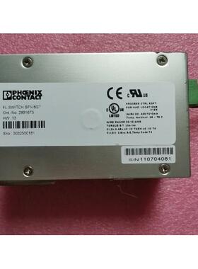 正品原装 菲尼克斯 2891673 FL SWITCH SFN 8GT 成色新 品质现货