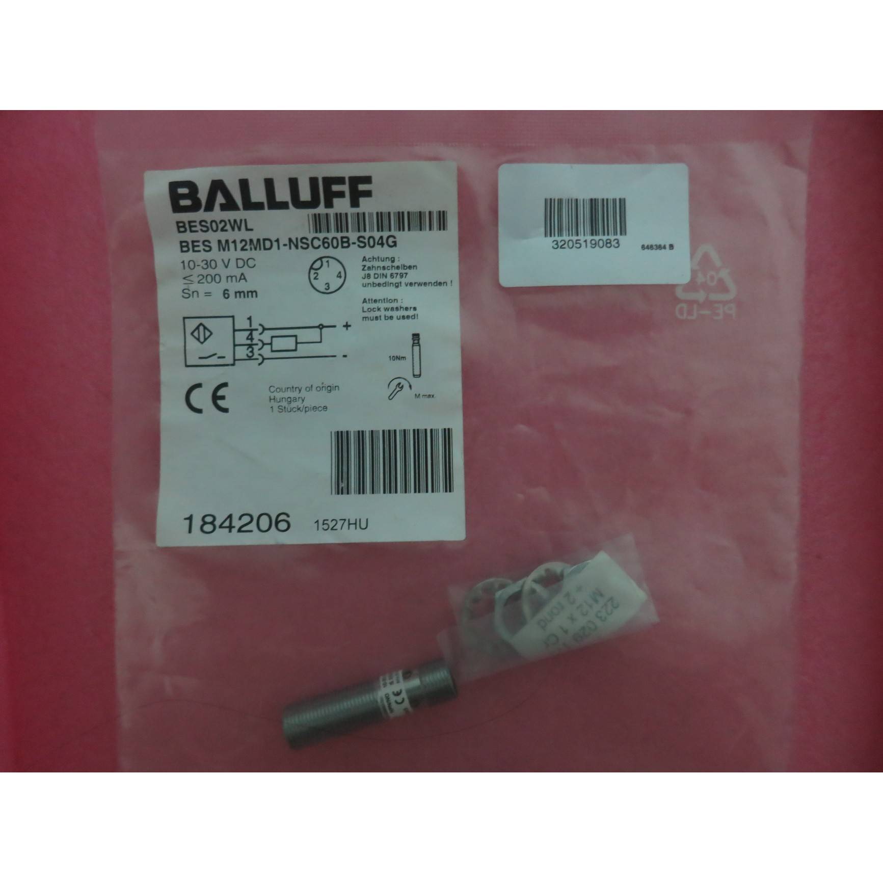 原装正品BALLUFF巴鲁夫 BES M12MD1-NSC60B-S04G BES02WL 功能包
