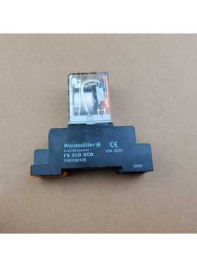 原装正品24V中间继电器含座D-32758/Detmold魏德米勒艾尔发机械手