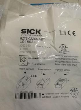 原装正品全新正品SICK磁性开关传感器 RZTE-03ZUS-KWO 1048931现