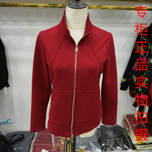 尚曲线9602时尚 休闲拉链短外套女百搭显瘦立领夹克防晒外套新款