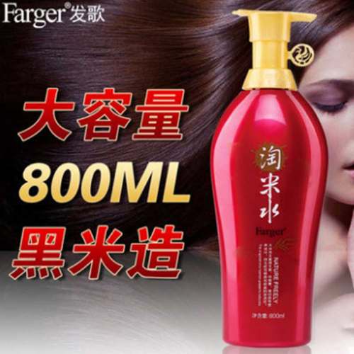 发歌淘米水洗发水护发