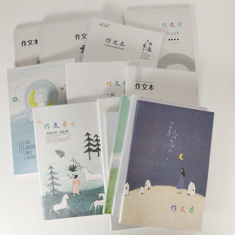 300格作文本加厚方格日记本60页