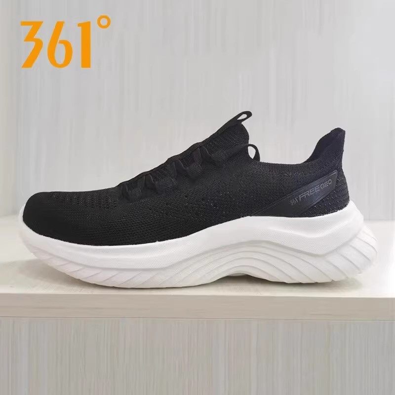 正品361度运动鞋透气女鞋2025夏季新款轻便一脚蹬防滑减震休闲鞋