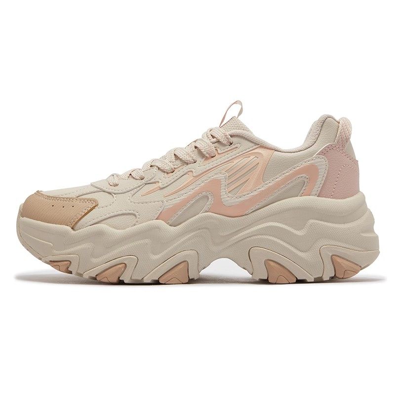 361度女士复古休闲鞋防滑新品2024冬季文化鞋女式运动鞋582446783