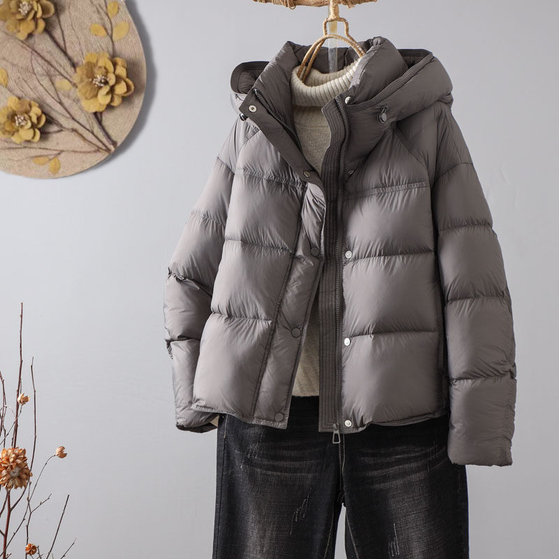 原厂】软糯泡芙羽绒服女短款2025冬季90白鸭绒宽松加厚面包服外套,女装/女士精品,羽绒服,淘宝优惠券,粉丝福利购,淘宝优惠卷