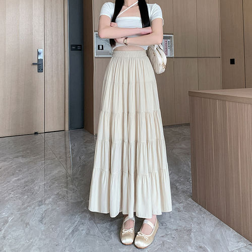 90-92CM伞裙韩版蛋糕超长款拖地