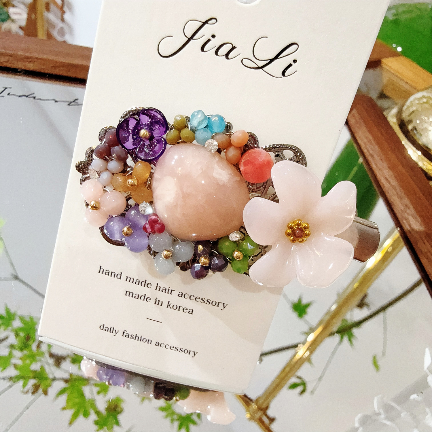 韩国代购东大门鸭嘴夹复古刘海夹