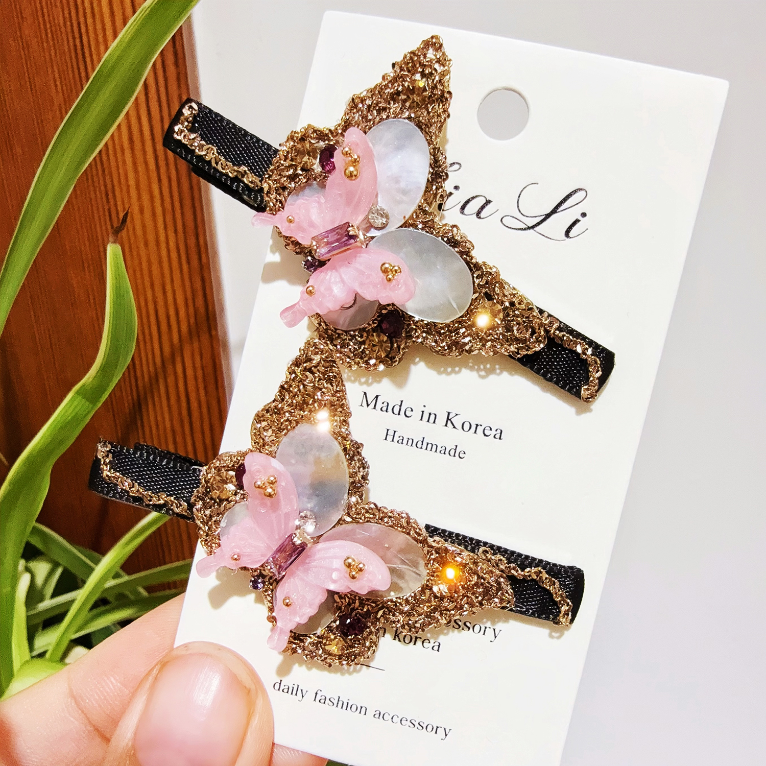 韩国SENGJEEHWANG复古发夹