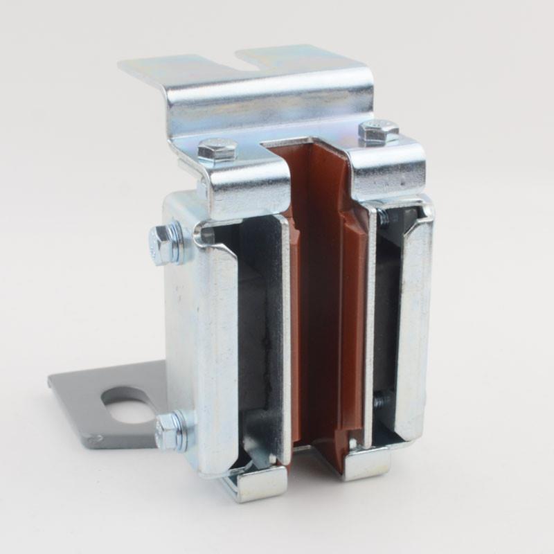 适用于车把电梯轿厢主轨滑动导向鞋衬双孔导向鞋衬适用于三菱O型