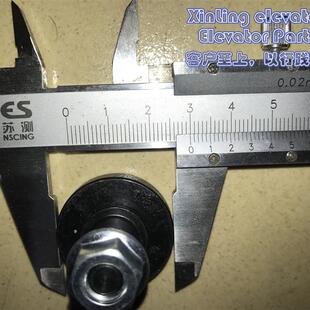 巨人通力电梯门头偏心轮层门偏心轮直径30中分上坎下挡轮