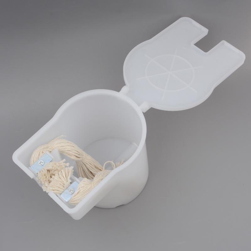 通用型电梯油杯圆导轨油盒棉线毛线轿厢接油壶适用三菱奥的斯通力图片