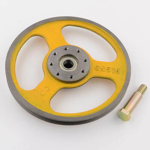 拉把电梯涨紧轮190*15*6202限速器6mm钢丝绳用涨紧装置适用日立