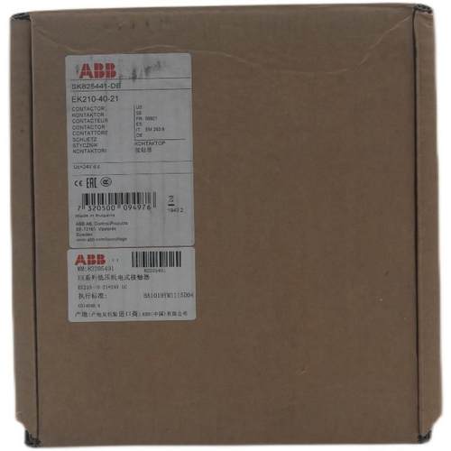全新ABB接触器EK110-40/EK150/EK175/EK210-40/EK370/EK550EK1000