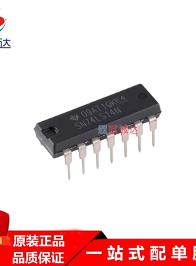 SN74LS14N 六路施密特触发反向器芯片 / 封装DIP-14