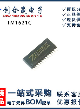 TM1621C LED驱动芯片 封装SOP-28 原装集成电路IC 厂家销售