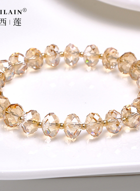 女奥地利水晶时尚简约闪亮手链