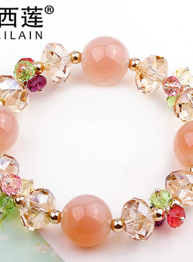 巴西水晶手链女简约时尚手串