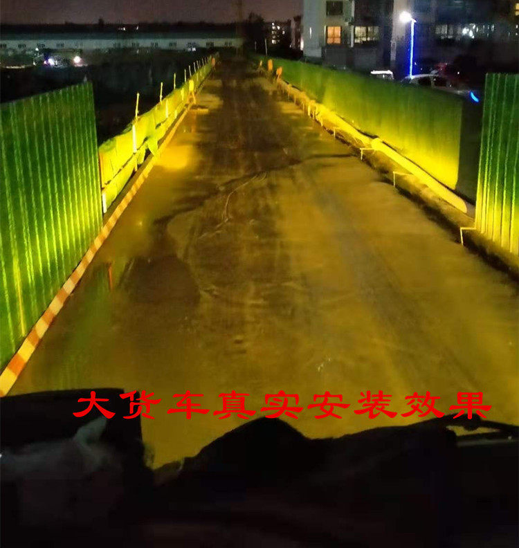 24v大货车黄金光led大灯 h1h7h4远近光灯超亮强光黄金眼前雾灯h3