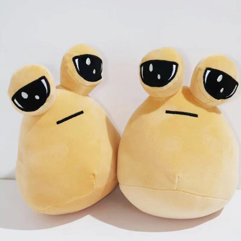 闹心球emo玩偶pou plush我的宠物外星人游戏蜗牛公仔毛绒玩具抱枕