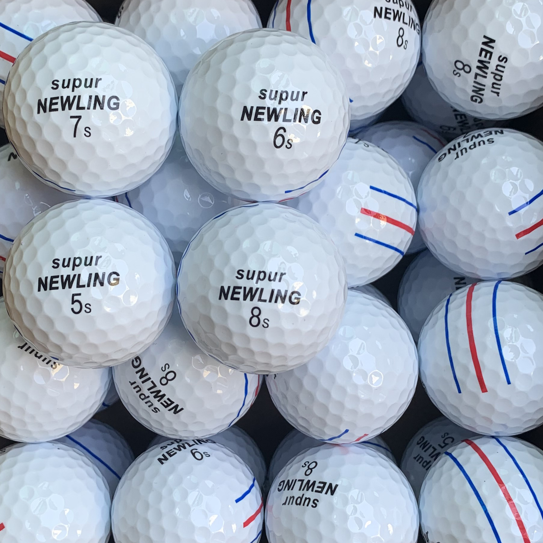 全新超远距离三线瞄高尔夫比赛球