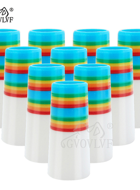 高尔夫球杆避震环适用铁杆0.355口径白彩色塑料套球杆配件胶套管