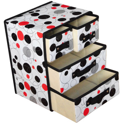 学生宿舍必*备收纳盒抽屉柜小型