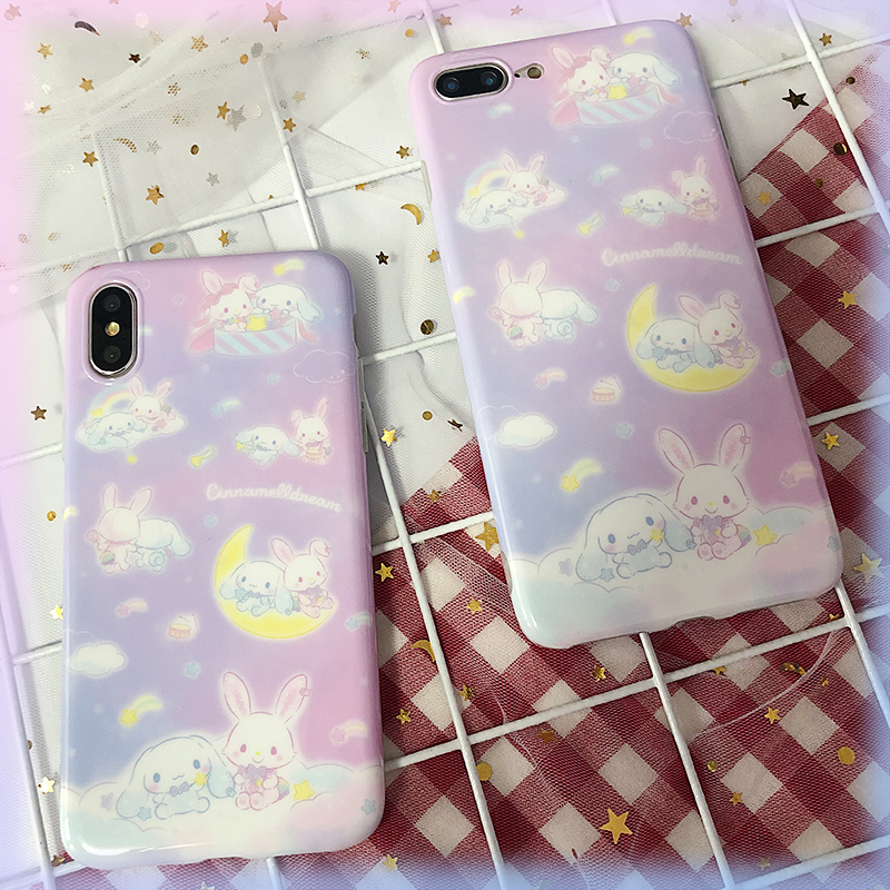 大耳狗适用于苹果se手机壳xs