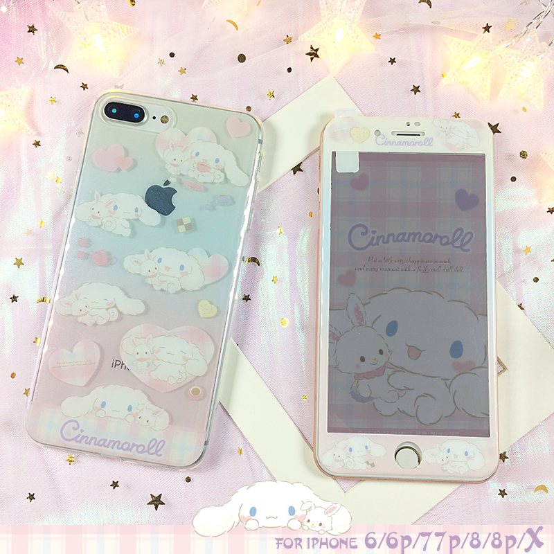 卡通玉桂狗适用于苹果6p大耳狗