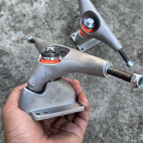 LANSKY专业陆地冲浪Surfskate陆衡甲板车高弹pu免蹬模拟冲浪桥架
