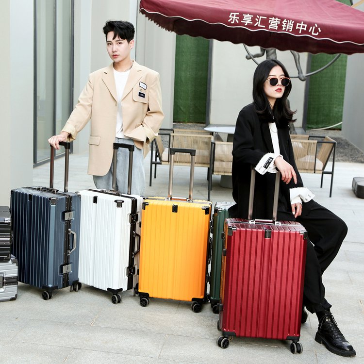 2021夏季新款旅行箱锁扣男女通用PC万向轮360度旋转拉杆箱包