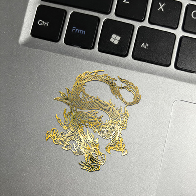 龙图腾金属贴手机贴纸