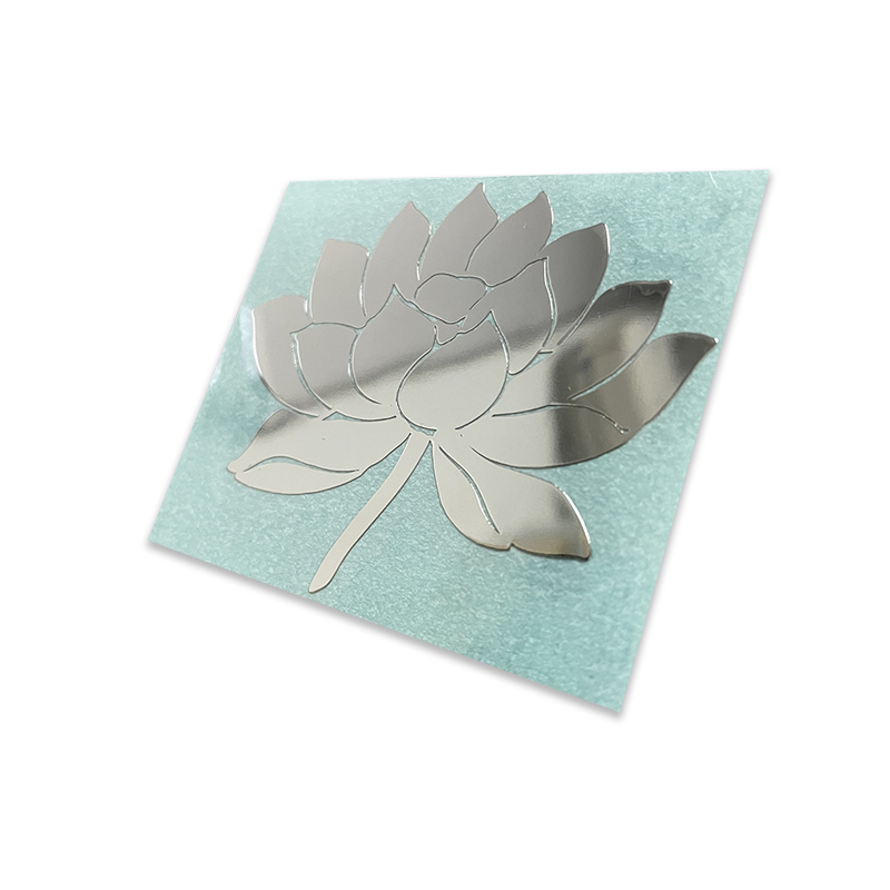 蓝莲花金属贴纸车贴金属贴