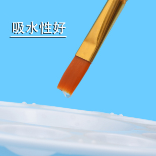 饰丙烯画配件画笔 油彩画定制diy数字油画尼龙画笔减压手绘填充装