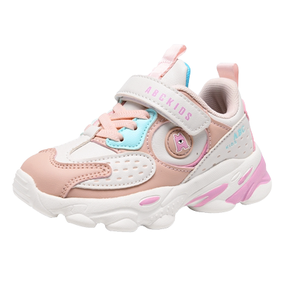 Abckids防水女童鞋子革面