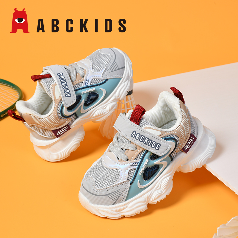 ABCkids男童学步鞋网布透气