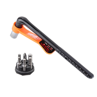 SUPER B保忠自行车修车工具扭力扳手组合套装内六角批头TB-TW15