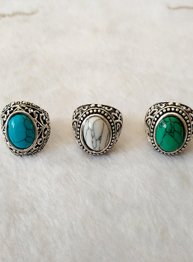 民族风蒙古元素戒指蒙古族首饰