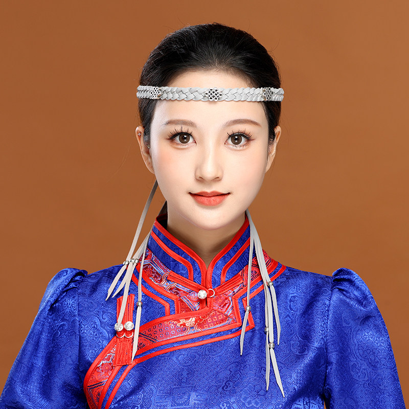 少数民族饰品男女蒙古舞发带蒙古舞艺考发饰民族风发带民族风头饰